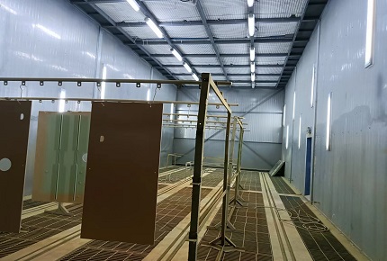 喷漆烘漆一体房