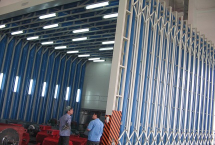 无泵水幕喷漆房