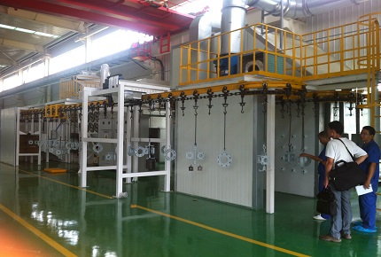 铝件喷粉生产线