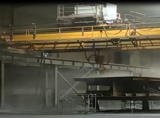 龙门式喷砂机器人