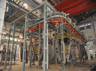 悬链通过式抛丸机